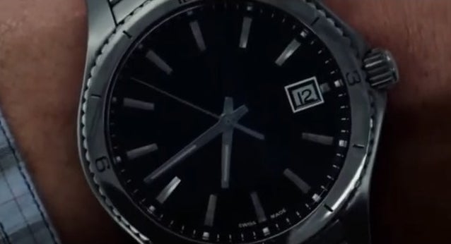 A close-up shot of Richard Parker&#x27;s watch in &quot;The Amazing Spider-Man 2&quot;