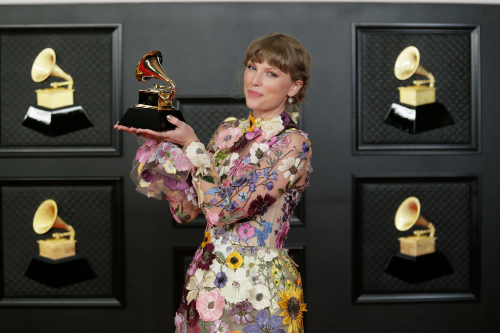 &quot;Cardigan&quot; singer and her Grammy