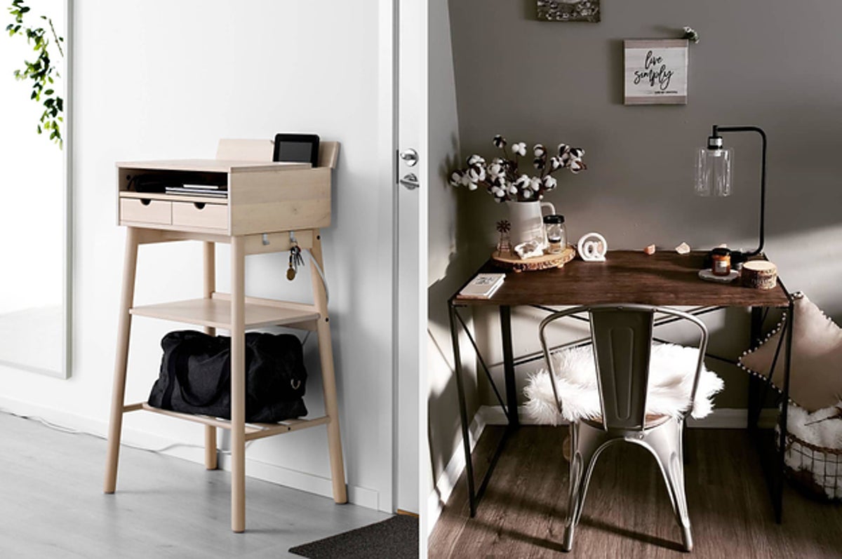 26 Desks For Small Spaces, Writing Desk For Small Room