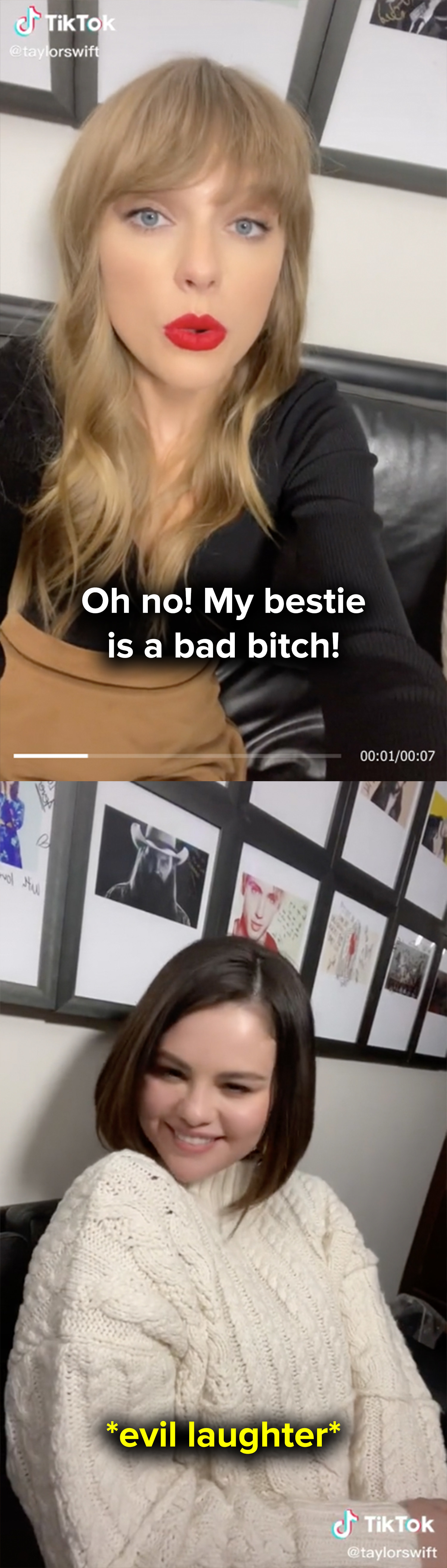 Oh no, my bestie is a bad bitch