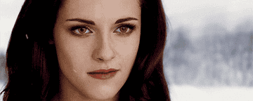 Bella smiling in Breaking Dawn Part II