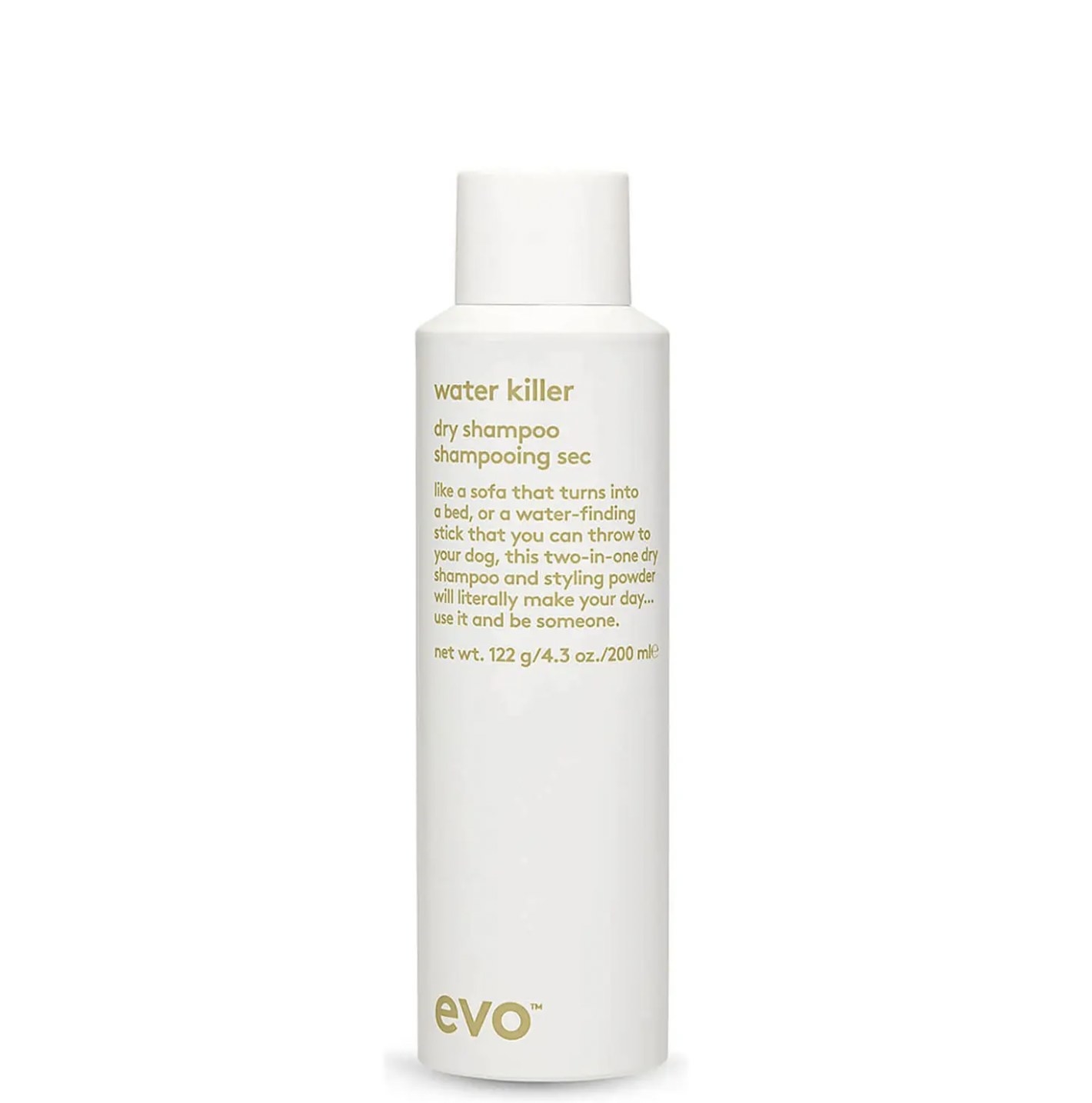 The evo water killer dry shampoo