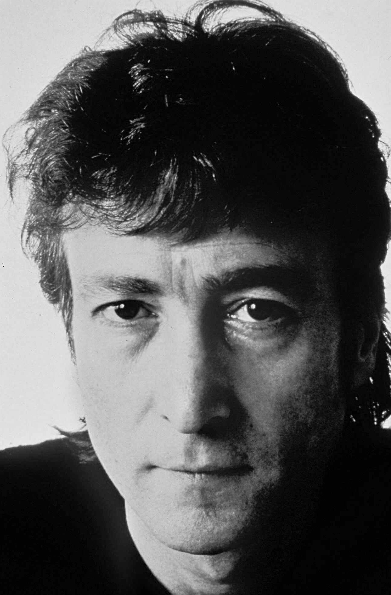 John Lennon in a tight close up photographed days before his death
