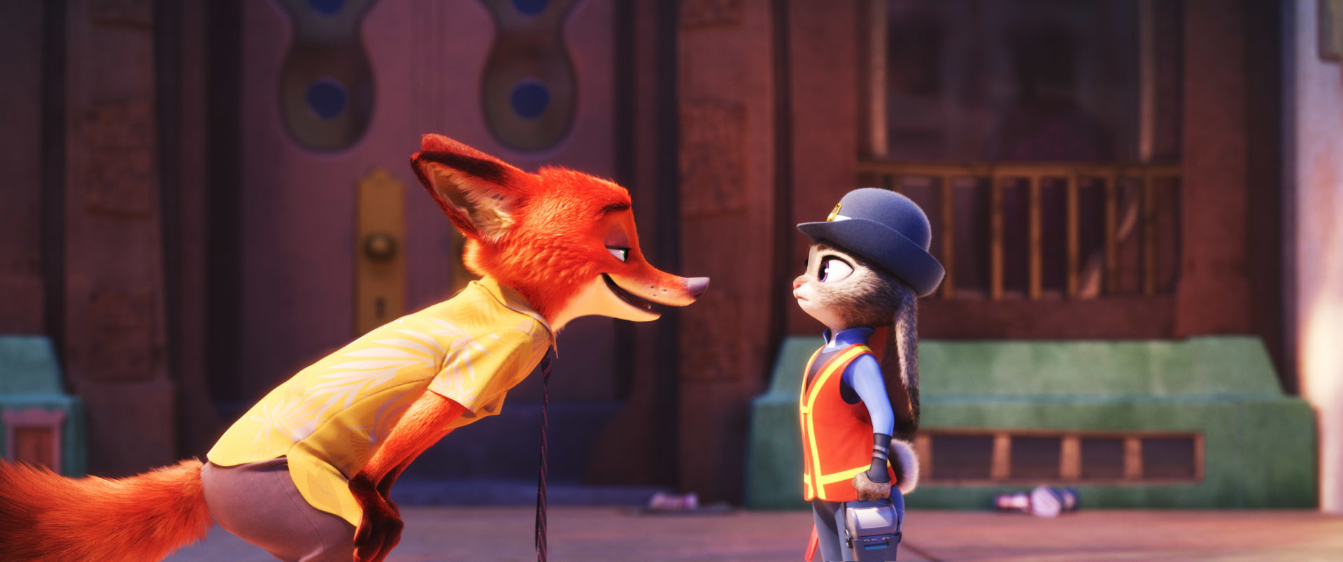 Nick the Fox and Judy the Bunny