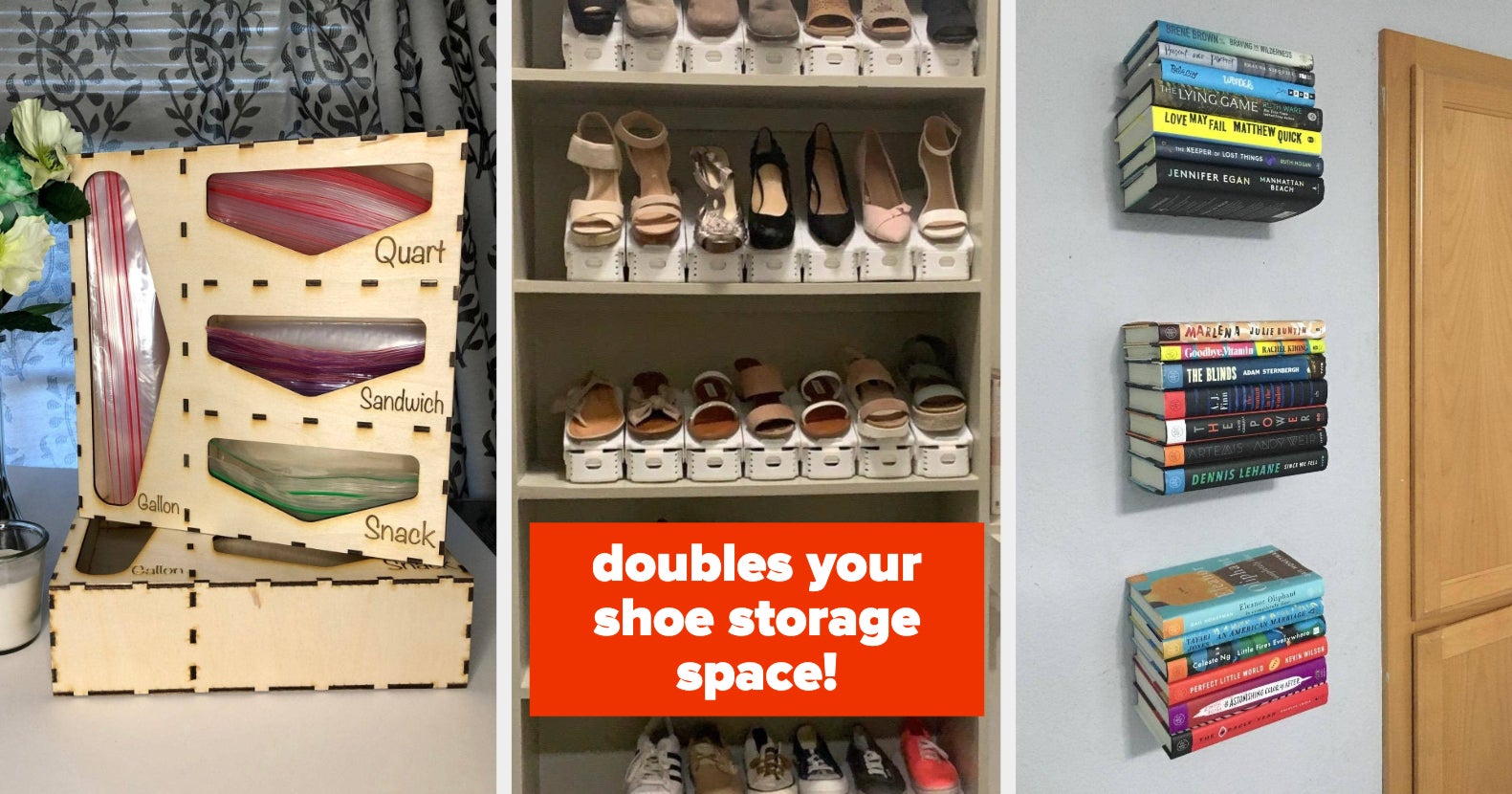  Neprock Shoe Rack, 6 Tier, Stackable 24 Pair Closed Shoe  Storage Cabinet/ Shelves for Closet Organizers : Home & Kitchen