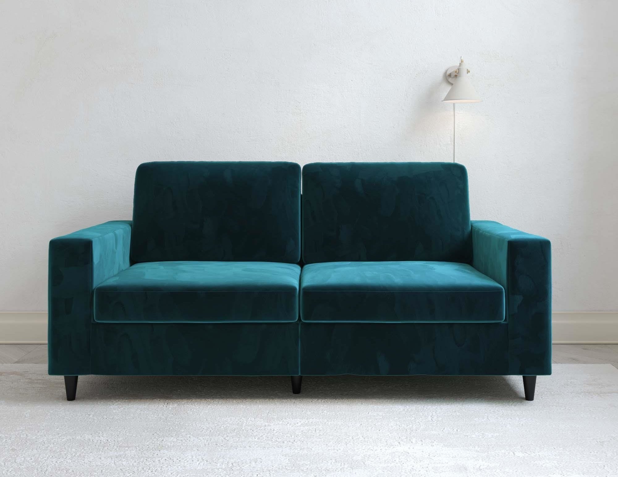 Green sofa