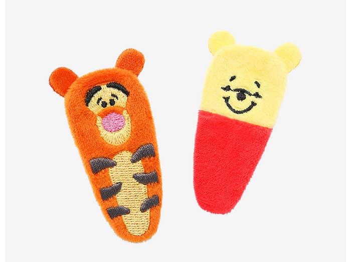 winnie the pooh and tigger hair clips