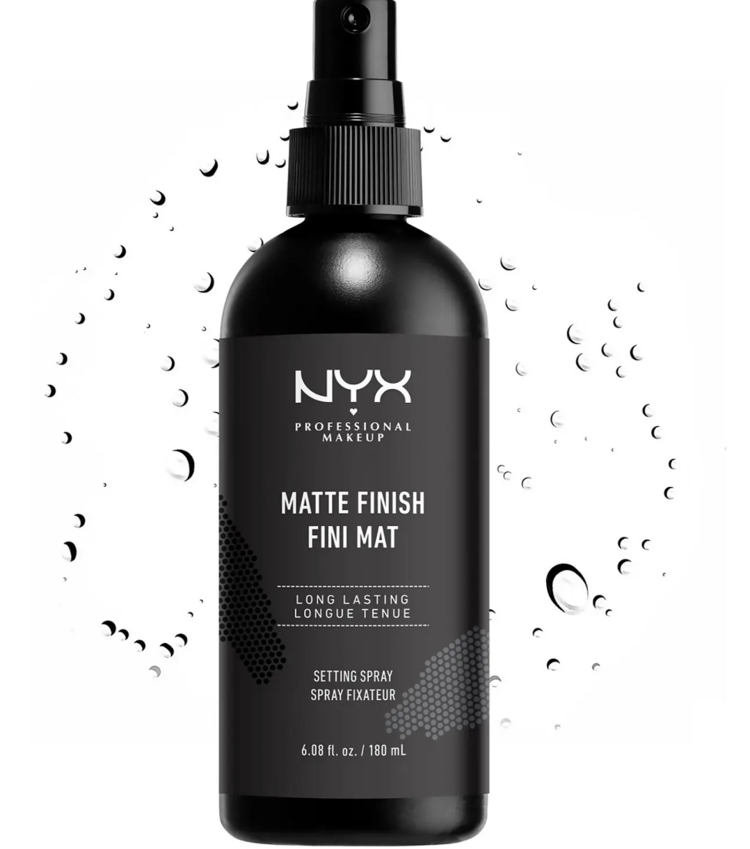 nyx matte finish spray