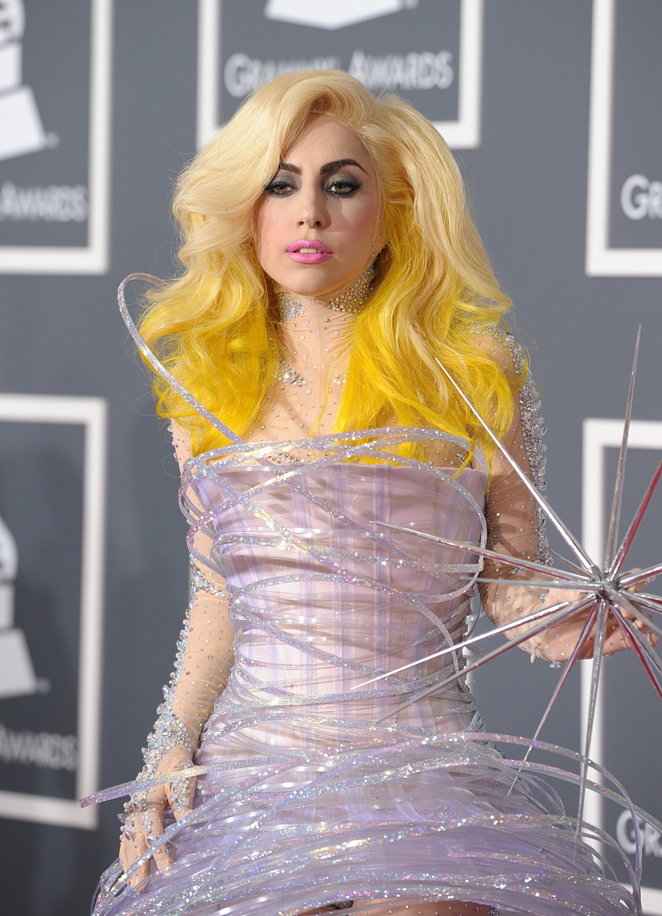 Lady Gaga on the red carpet