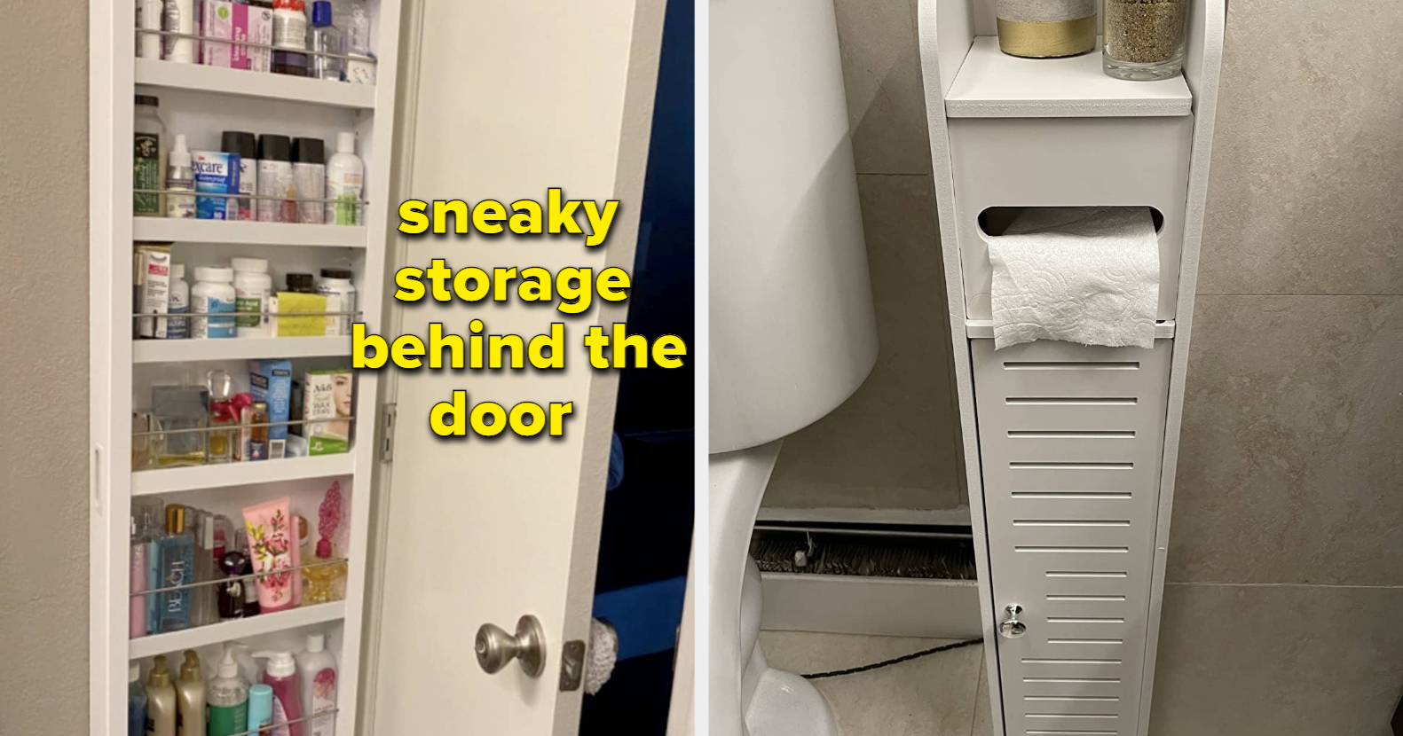 12 Sneaky Storage Tricks for a Tiny Bathroom