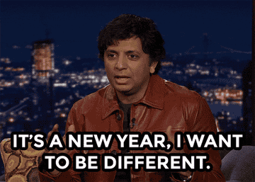 Filmmaker M. Night Shyamalan talks about the new year on &quot;The Tonight Show&quot;