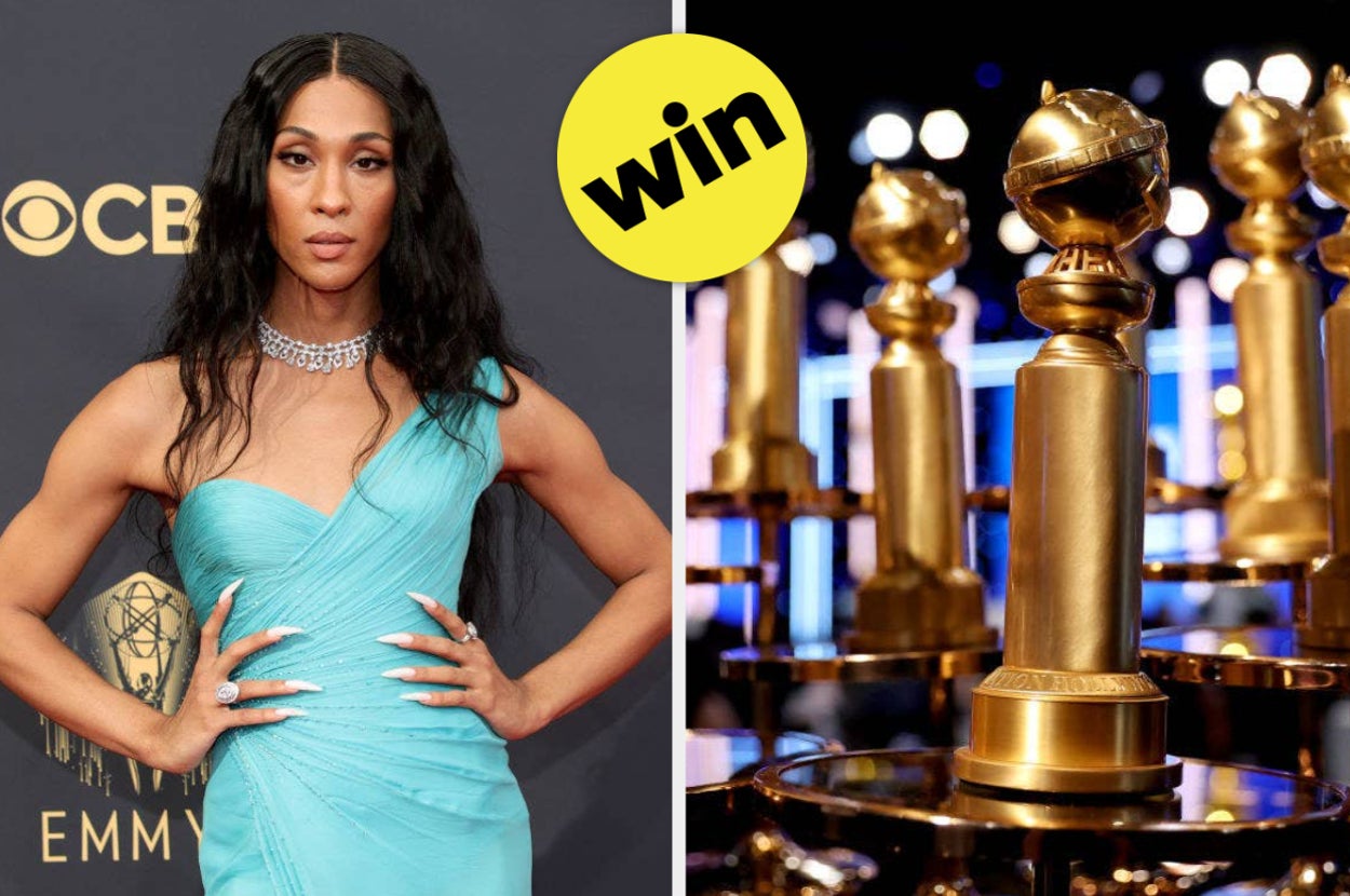 mj rodriguez golden globes dress Style Icon Mj Rodriguez Makes History At The 2022 Golden Globes