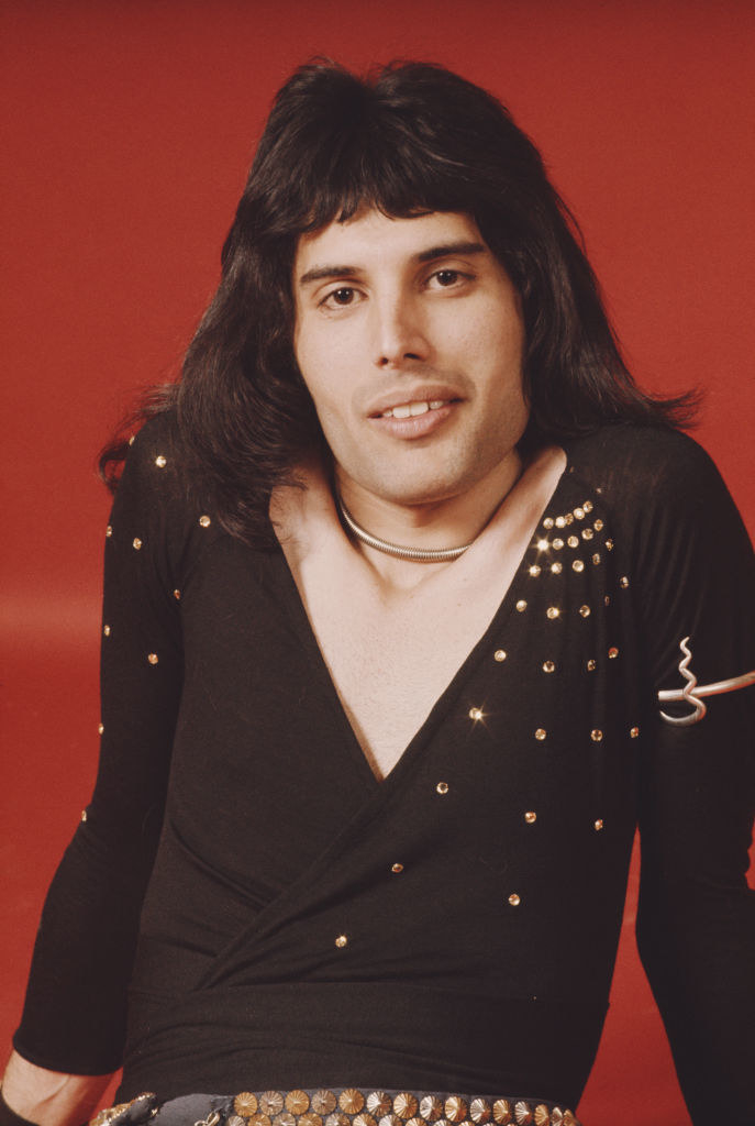 Mercury posing for a portrait in 1973