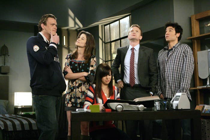 The cast of How I Met Your Mother