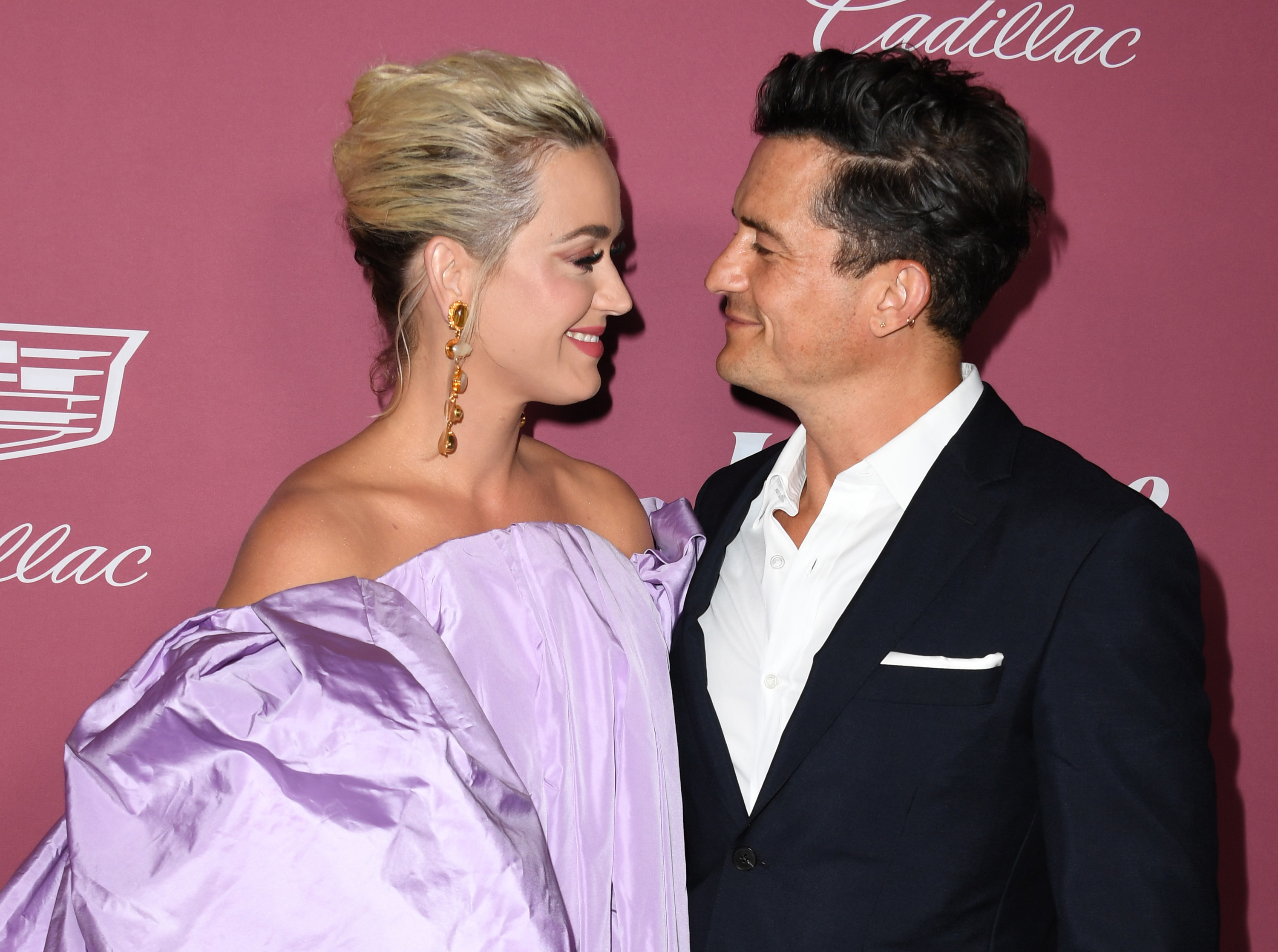 Katy Perry and Orlando Bloom at Variety&#x27;s Power Of Women: Los Angeles Event on September 30, 2021