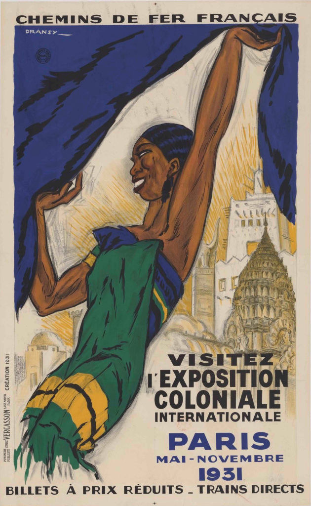 poster for a french colonial exhibition