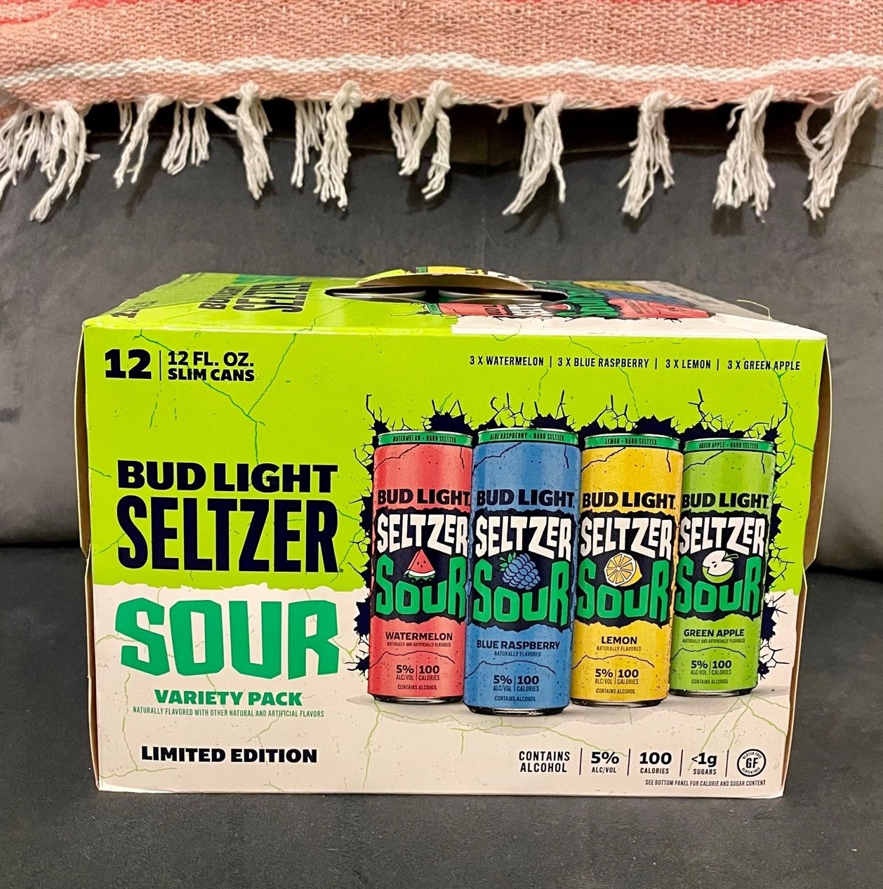 box of bud light sour seltzers