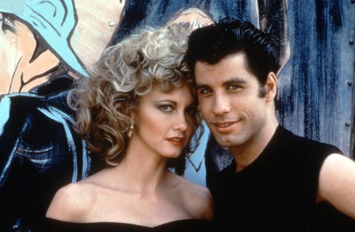 Olivia Newton-John, and John Travolta