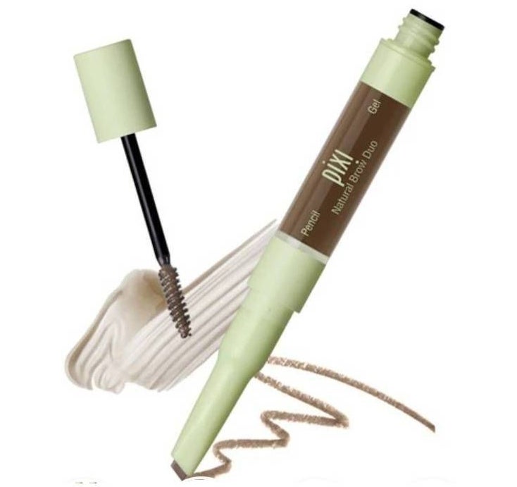 The brown Pixi By Petra natural brow duo