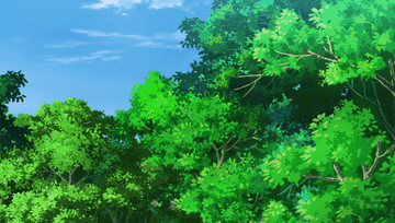 Celebi flying through the sky