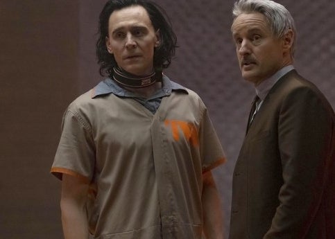 Loki standing beside Mobius