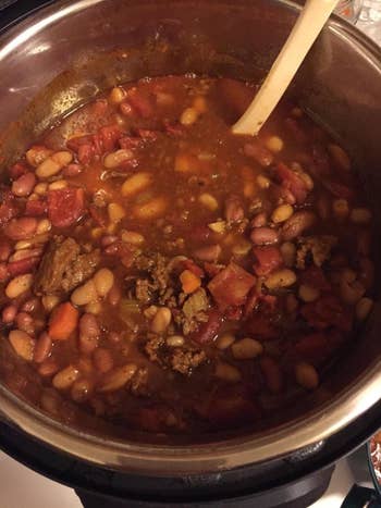 reviewer image of chili in instant pot