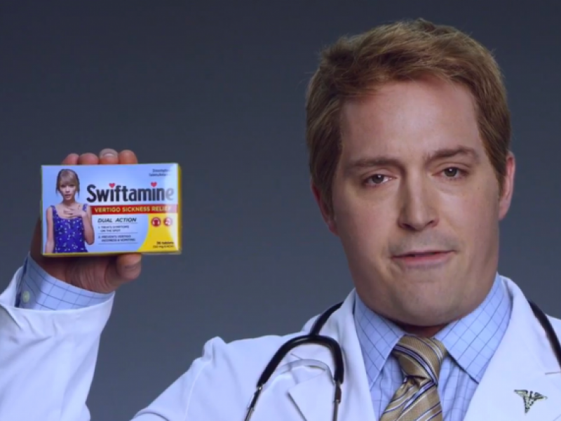 A fake medical advertisement from SNL