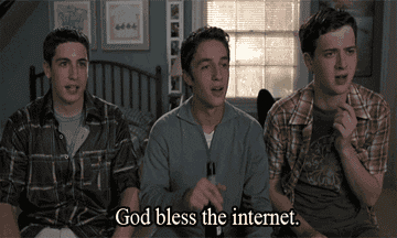 God bless the internet American pie gif