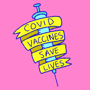 A vaccine cartoon