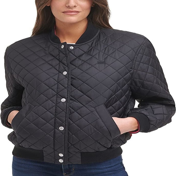 27 Quilted Jackets So Cozy You'll Think You're Wearing A Blanket