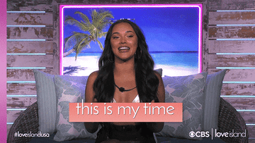 Character saying this is my time