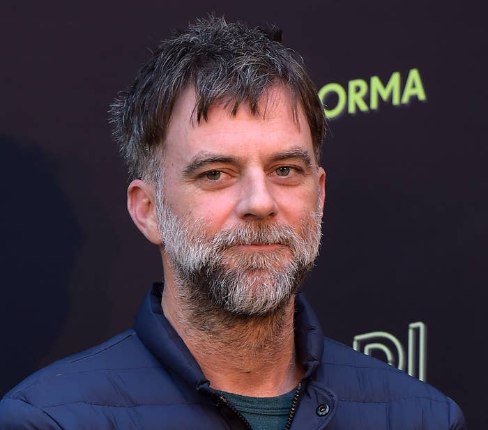 Paul Thomas Anderson posing for a picture at the premiere of his film "Inherent Vice"