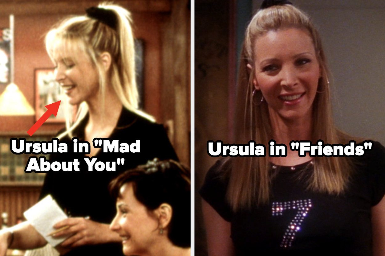 Ursula in &quot;Mad About You&quot; vs Ursula in &quot;Friends&quot;