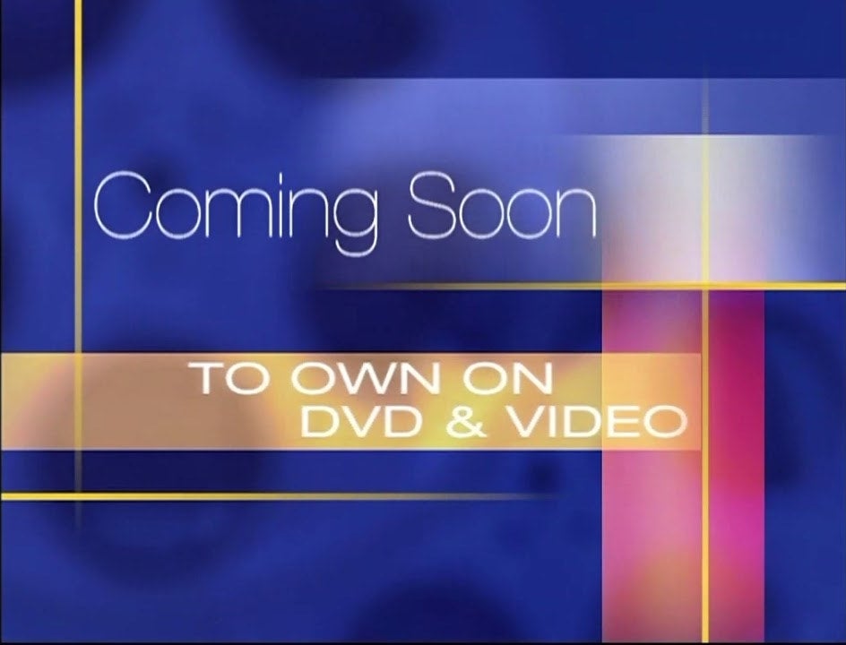 A coming soon to own on dvd &amp;amp; video screen