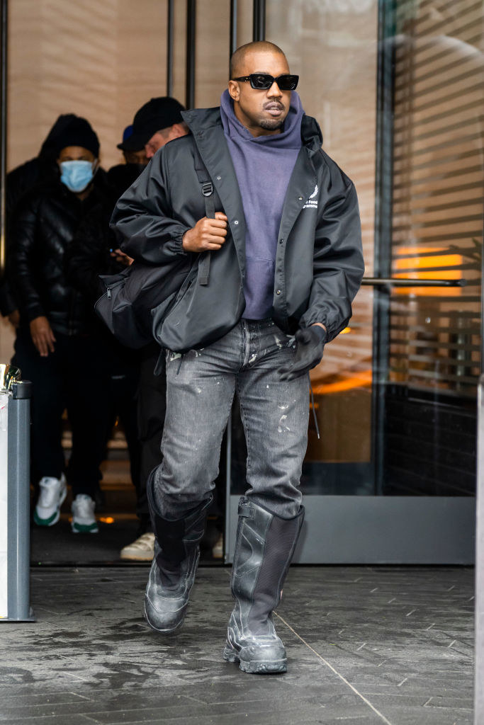Kanye seen in New York City