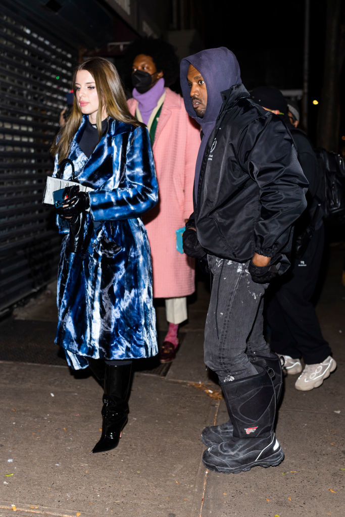 Julia Fox and Kanye West spotted together in New York City