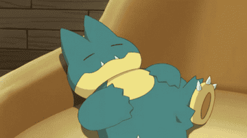 Munchlax napping
