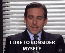 Michael from The Office saying,