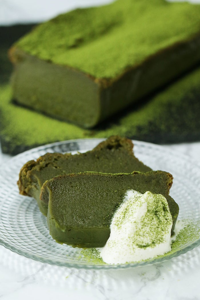 完売 ハーフ角スポンジケーキ抹茶