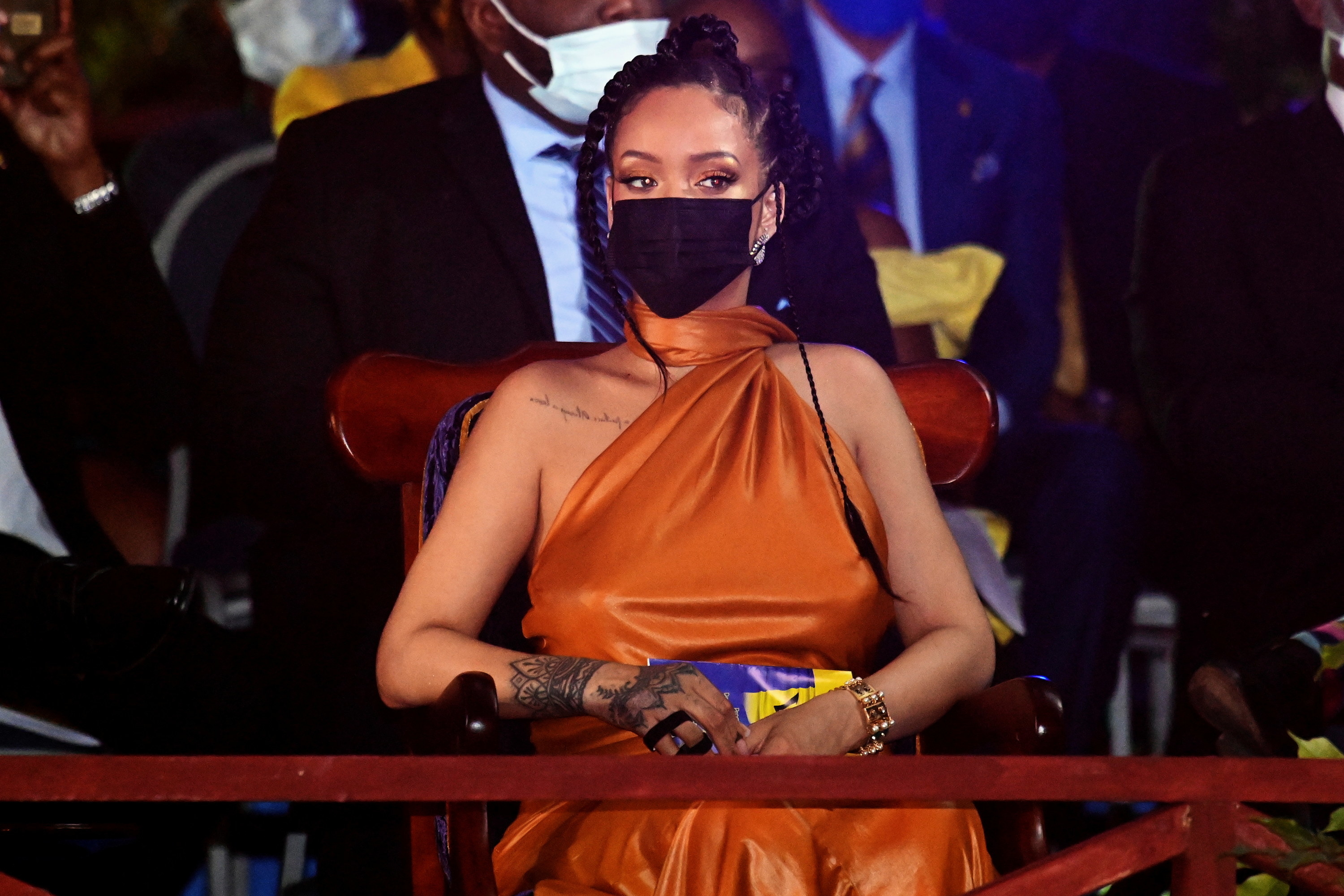 rihanna is being awarded barbados national hero