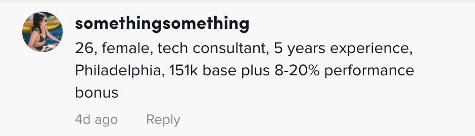 Tech consultant $151,000