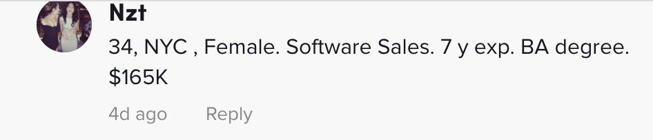 Software sales $165,000