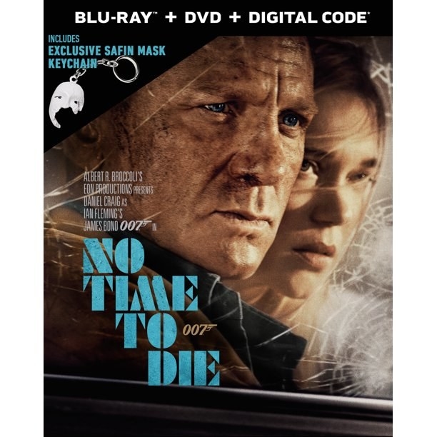 &quot;No Time to Die&quot; Blu-ray / DVD / Digital Code