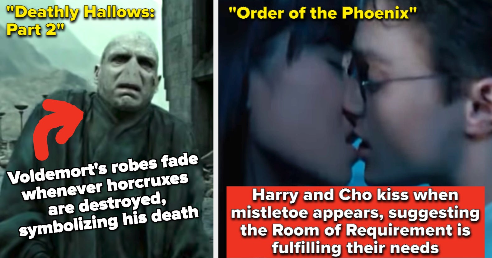 The Last Four "Harry Potter" Movies Were Hella Dark, But *Filled* With Magical Details That Are Beyond Brilliant