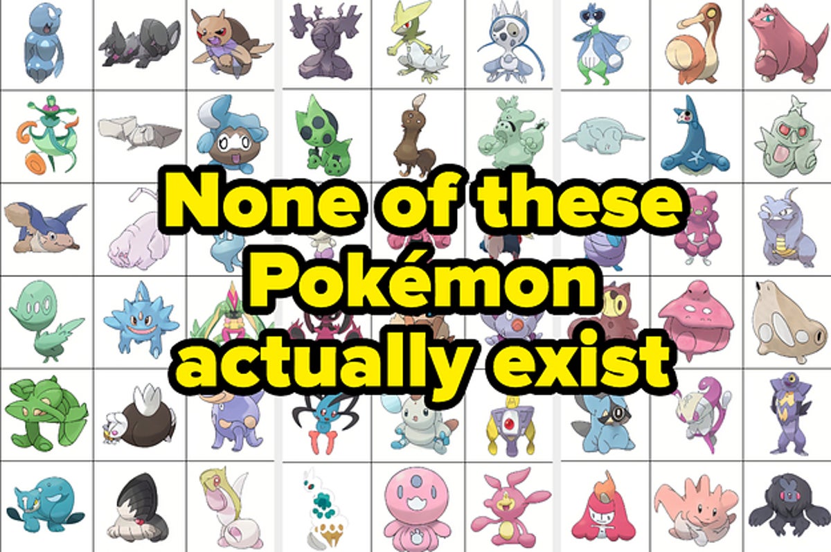 Answer These 5 Questions And We'll Make You A Completely Unique AI  Generated Fake Pokémon