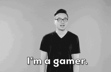 A guy saying &quot;I&#x27;m a gamer&quot;
