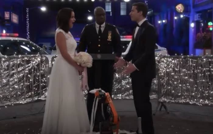 Jake and Amy getting married