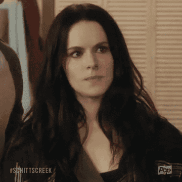 Stevie in schitt's creek saying