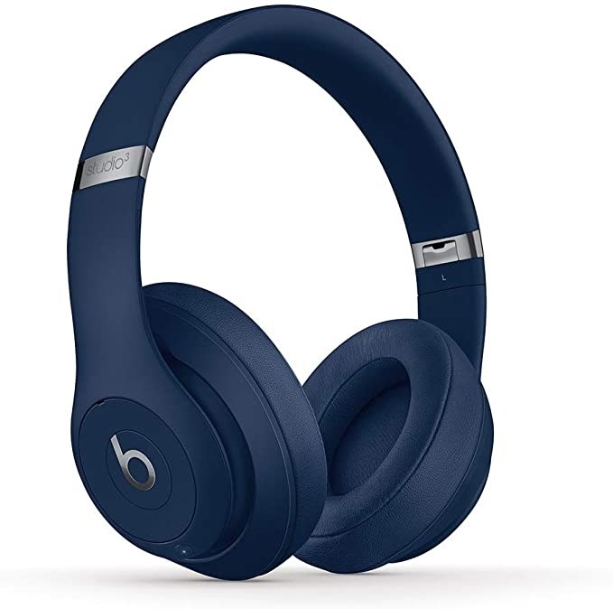 Blue noise-cancelling headphones