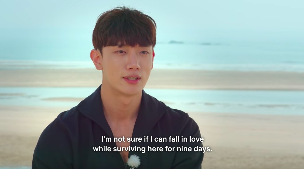 Hyeong-joon says he doesn&#x27;t know if he can fall in love here while trying to survive for nine days